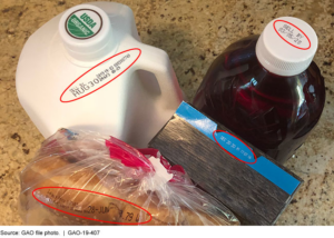 food labels